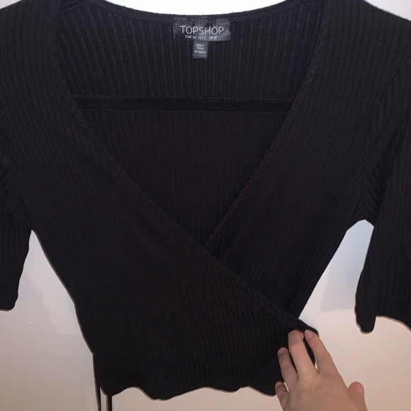 Topshop Tops - NWOT - TOPSHOP wrap tie top